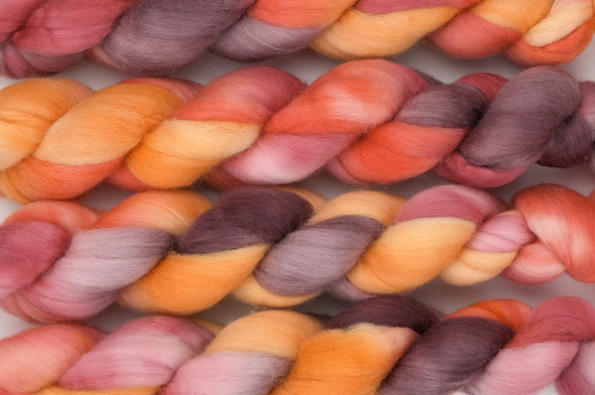 Berry Kiss Falkland-Style Wool