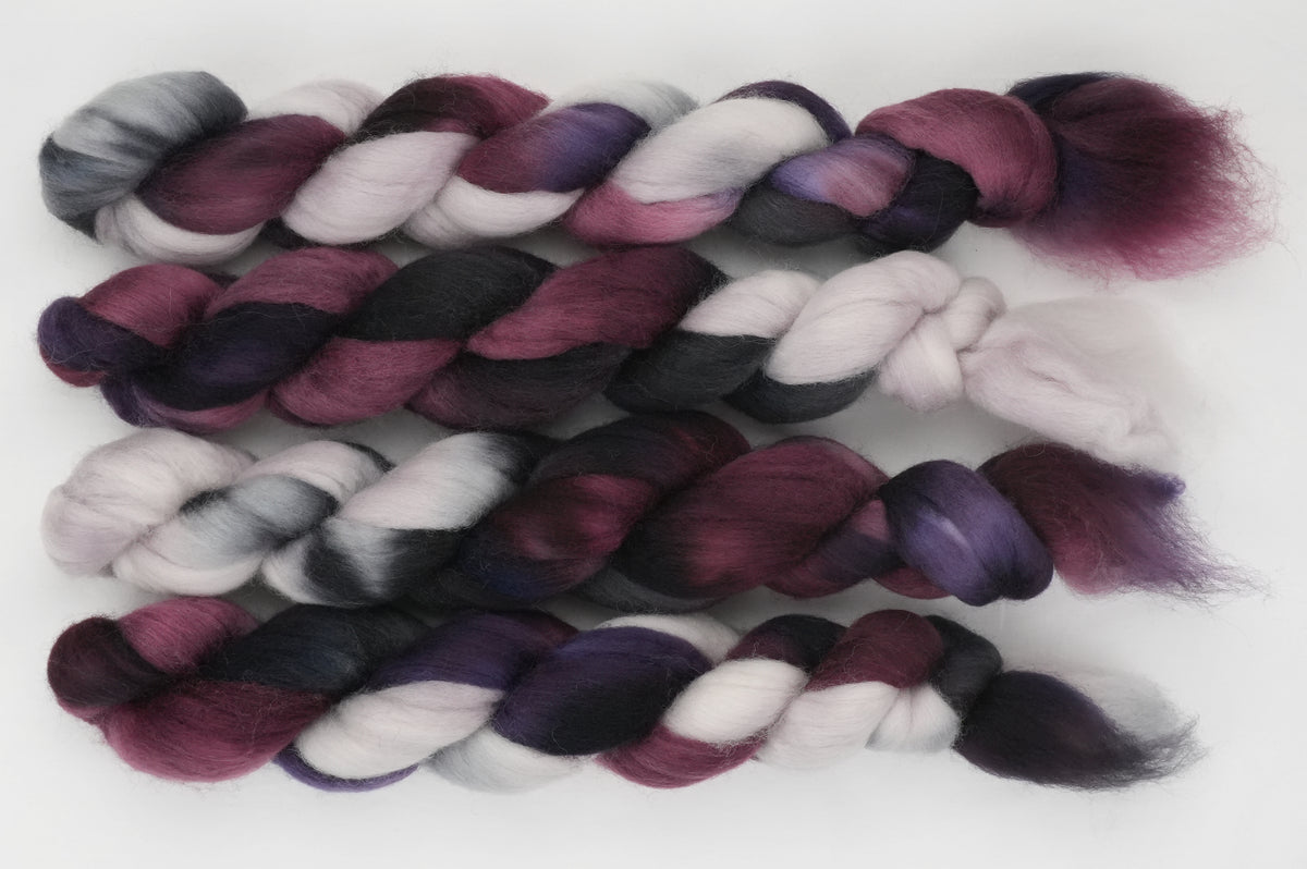 Black Iris Falkland-Style Wool
